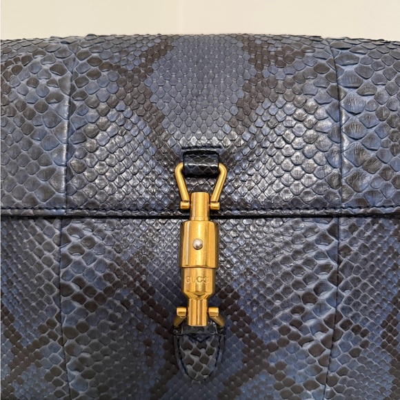 Gucci JACKIE PYTHON MEDIUM BAG - Picture 5 of 16